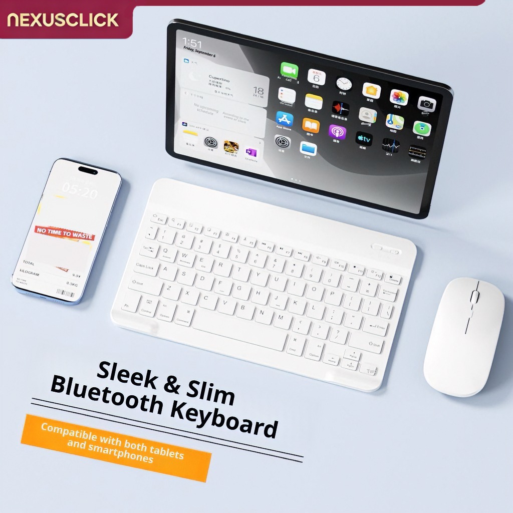 Gaming Keyboard And Mouse Mobile - NexusClick Bluetooth キーボードとマウス iPad Xiaomi Samsung