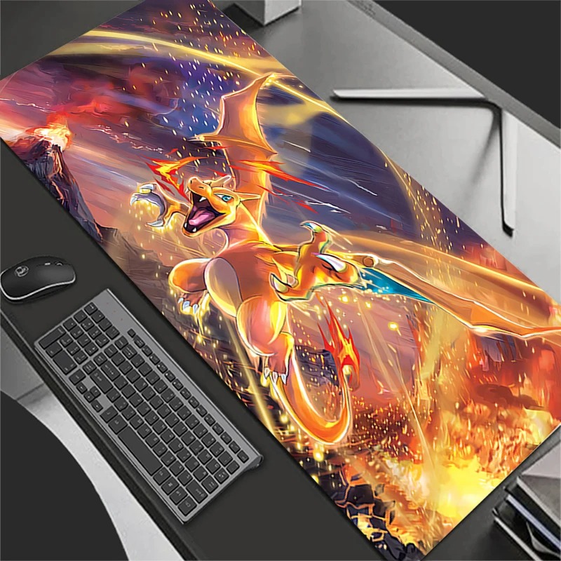 Gaming Keyboard En Mouse - マウスパッド アニメ ゲームアクセサリー 大型カーペット ゲーマー PC