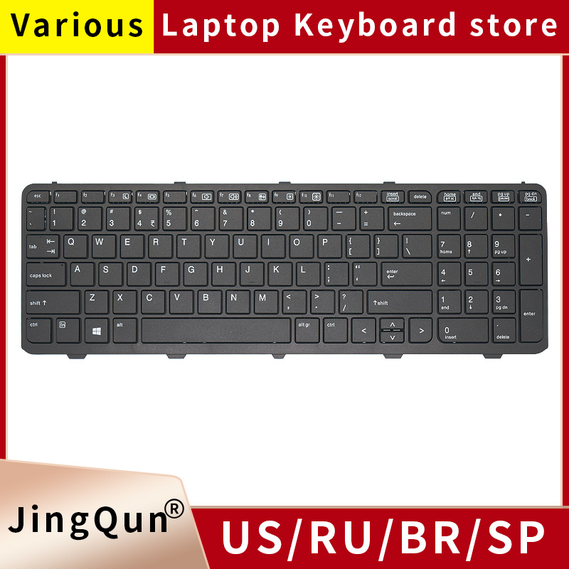Gaming Keyboard Hp - HP用SP/US/ロシア語キーボード PROBOOK 450 GO 450 G0