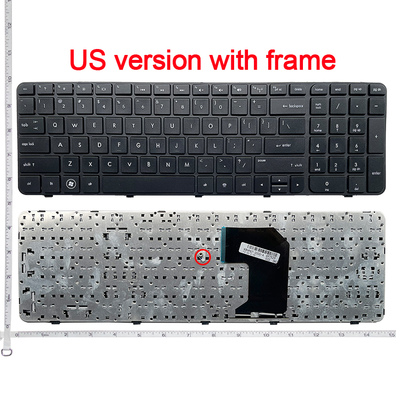 Gaming Keyboard Hp - SP/FR/US/RU キーボード HP パビリオン G7-2000 2100