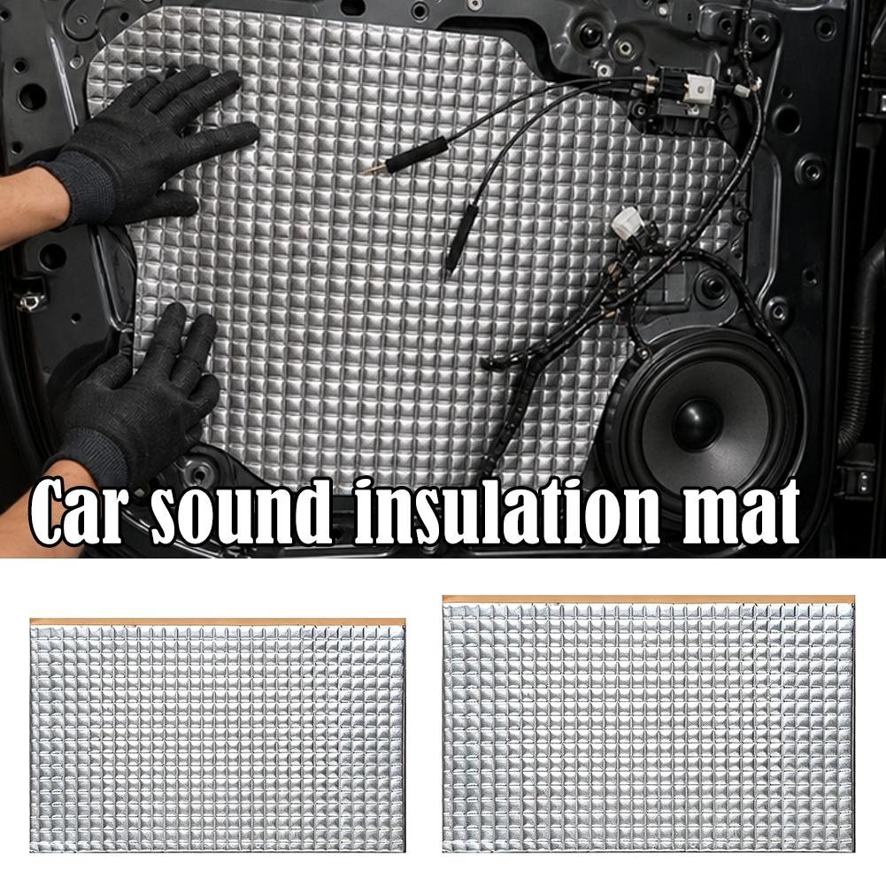 Foam Dampener Sheet - 車用防音マット ブチルゴム製衝撃吸収ボード 自己粘着式ノイズダンピングシート キャンピングカーのトランクドア用