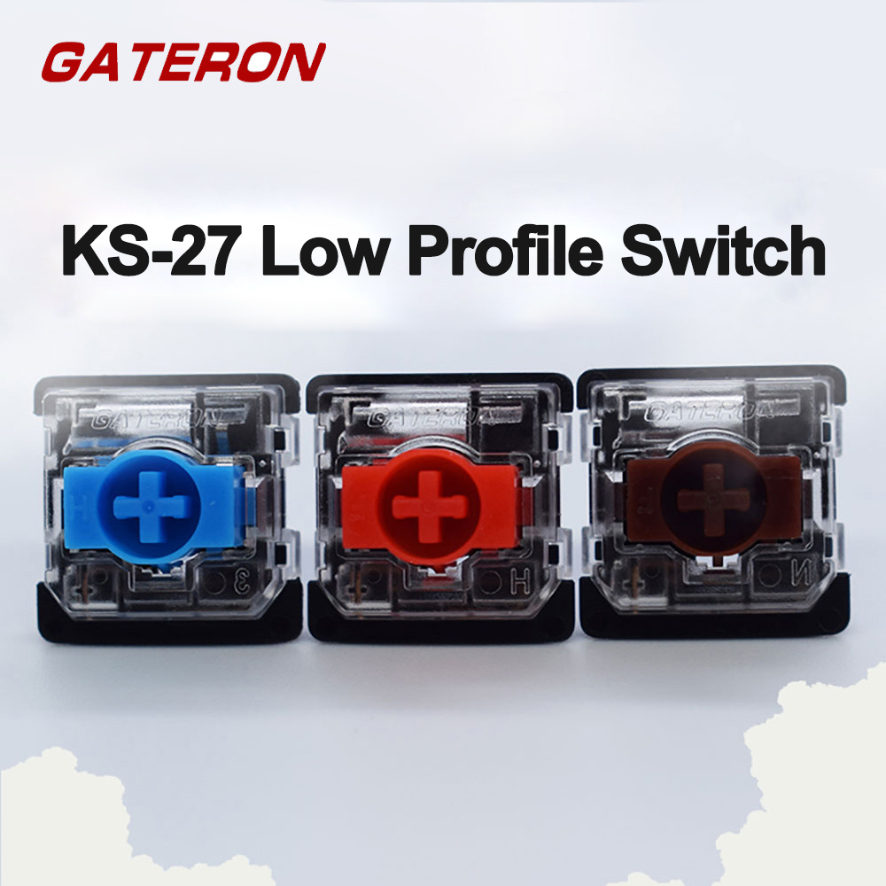 Gaming Keyboard Tester - メカニカルキーボード用ロープロファイル照明コントローラー,3ピン,wifi,1 k3 k7 KS-27赤,青,茶色の軸