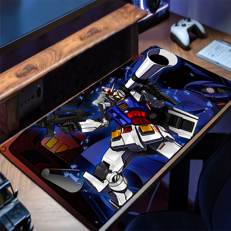 Gaming Keyboard Non Mechanical - マウスパッド メカニカルウォリアー RX-78-2 ガンダム HD デスクマット