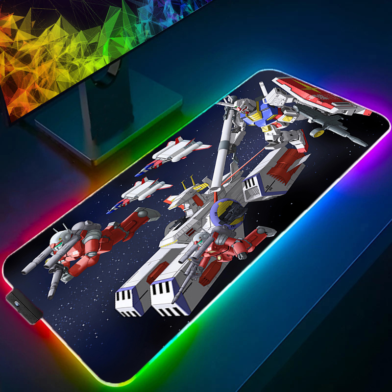 Gaming Keyboard And Mouse Mobile - RGB マウスパッド大型ゲーマー XXL 機動戦士ガンダムキーボードデスクマウスマットカーペットゴムタピスソーリスゲーミングノートブックマウスパッド