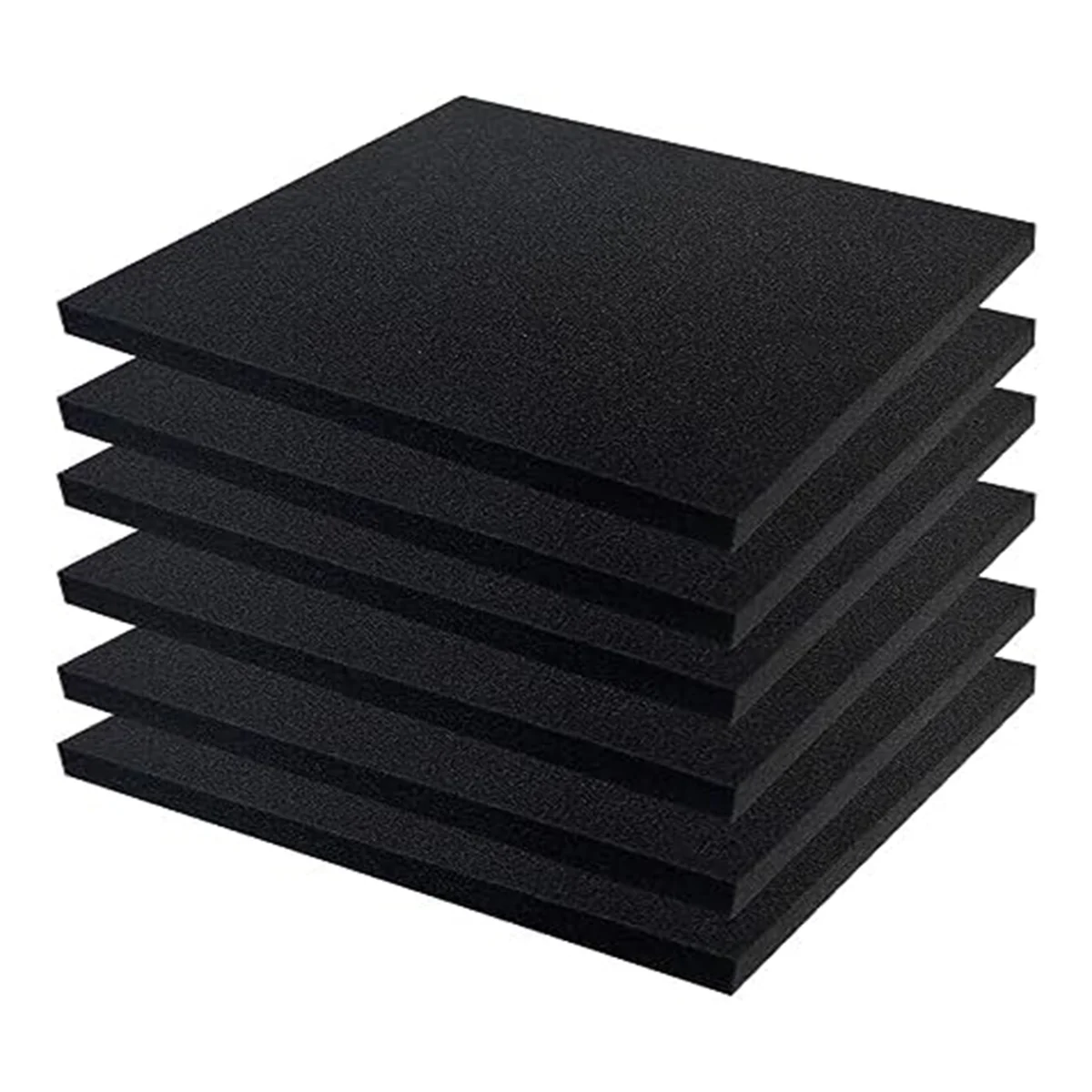 Polyurethane Foam Sheet - 6 個のポリウレタンフォームシートフォームパッドケース包装ツールボックス用カット可能パッド工芸品 40X30X3cm