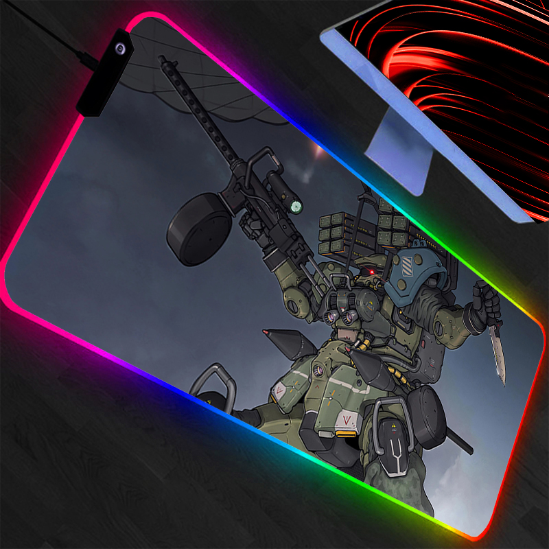 Gaming Keyboard And Mouse Mobile - 大型マウスパッド 機動戦士ガンダム RGB ノートパソコン PC ゲーマー