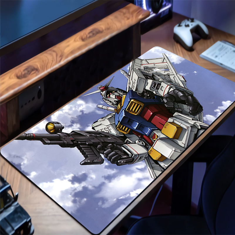 Gaming Keyboard Non Mechanical - マウスパッド メカニカルウォリアー RX-78-2 ガンダム HD デスクマット