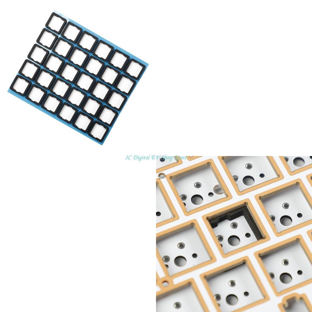 Foam Dampener Sheet - E74D 120 個サイレンサーパッドサイレンサーフォームサウンドダンパーシートメカニカルキーボード用