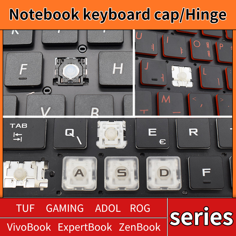 Gaming Keyboard Hp - 交換用キーキャップキーキャップゴムシザークリップヒンジ ASUS TUF GAMING VivoBook ADOL