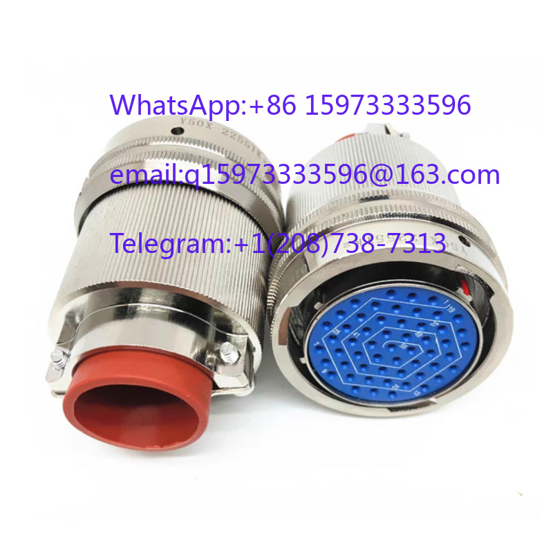 Aviator Connector Kit - DC 防水ラウンド航空プラグ 55 ピンオスメスドッキングコネクタ産業機器配線接続ソケットキット