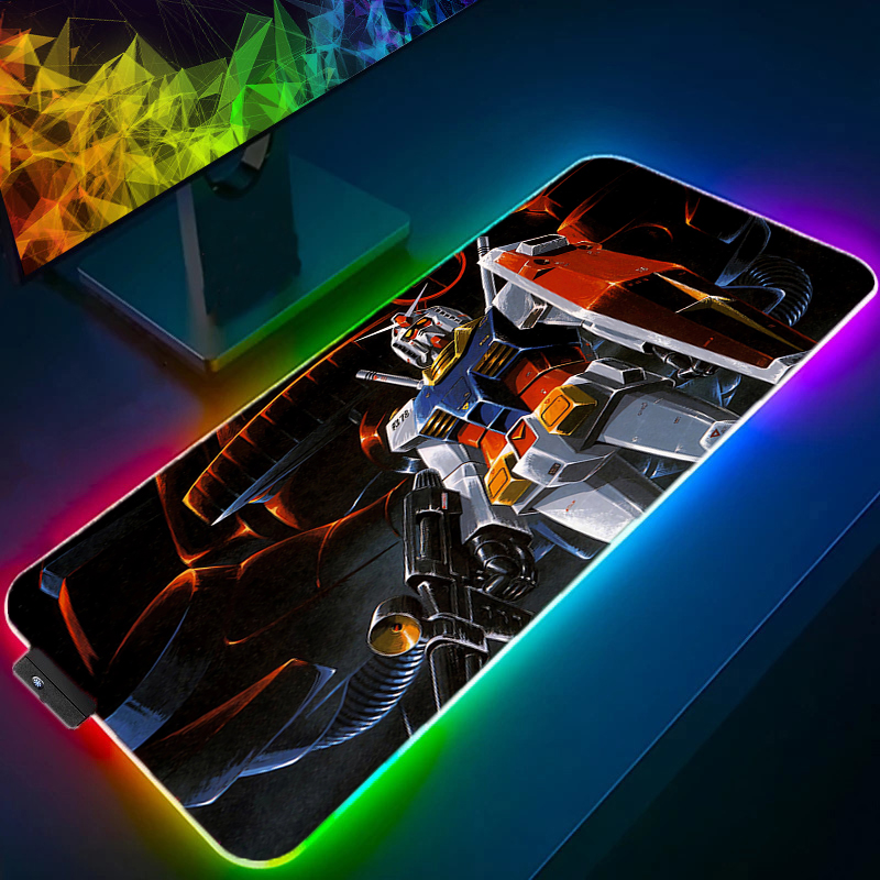 RGB かわいいマウスパッドアニメガビネテゲーマーモビルスー - Gaming Keyboard And Mouse Mobile のレビューと価格