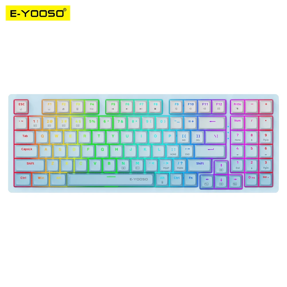 E-YOOSO Z94 RGB メカニカルゲーミングキーボー - Gaming Keyboard E Yooso のレビューと価格