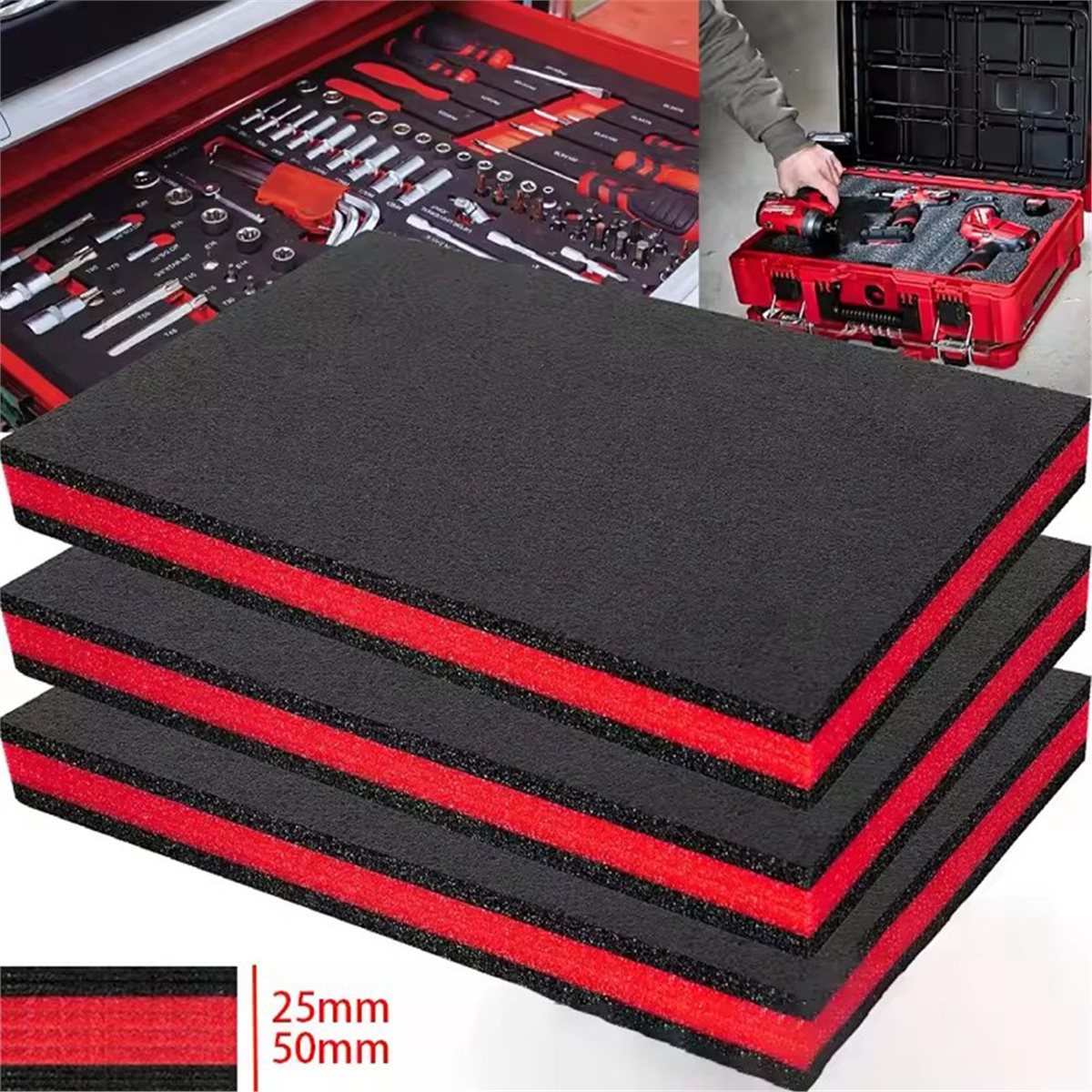 A24I ツールボックスフォーム、カット可能なポリウレタンフ - Polyurethane Foam Sheet のレビューと価格