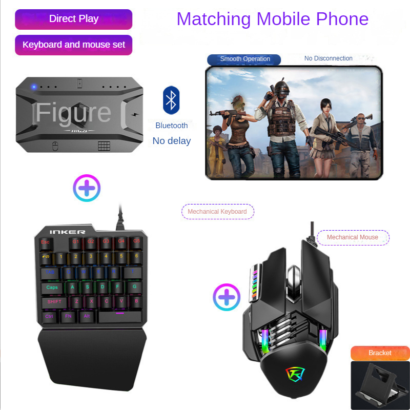 M1 Proゲームパッド携帯電話ゲームコンバーター マウスキ - Gaming Keyboard And Mouse Mobile のレビューと価格