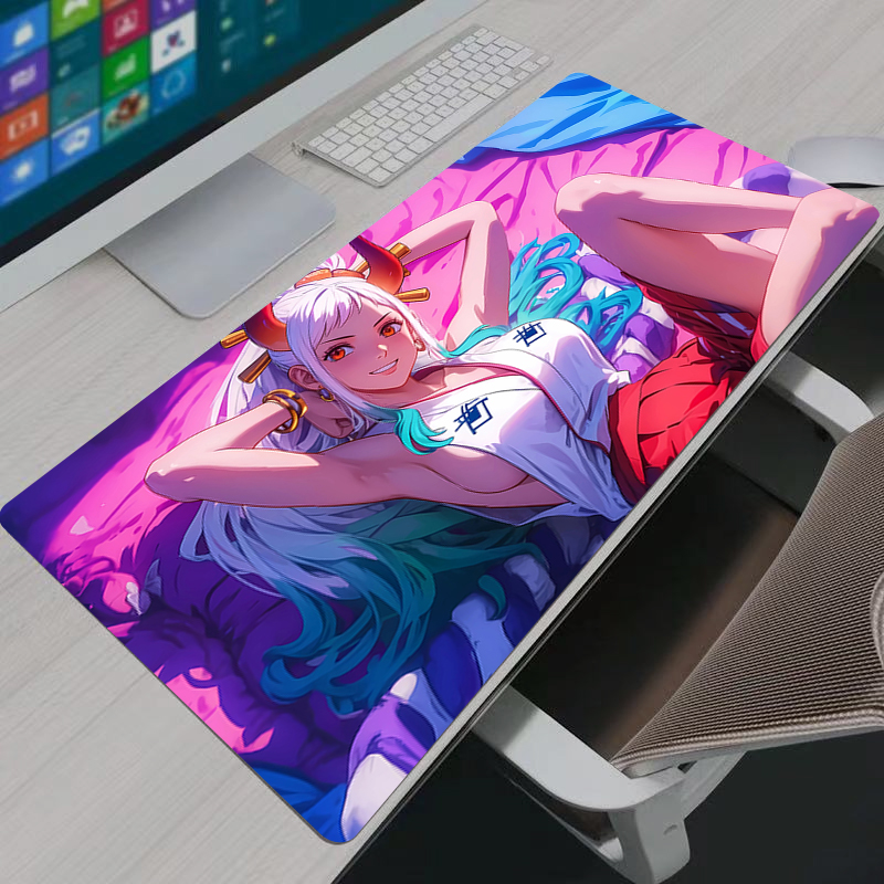 ワンピース ヤマト マウスパッド ノートパソコン XXL 大 - Gaming Keyboard En Mouse のレビューと価格