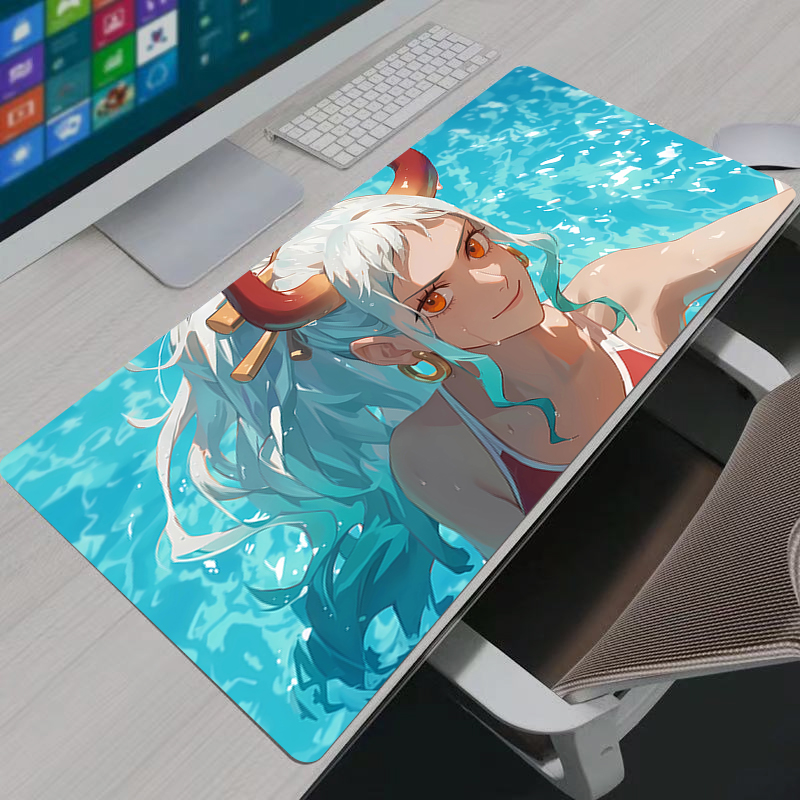 ワンピース ヤマト マウスパッド ノートパソコン XXL 大 - Gaming Keyboard En Mouse のレビューと価格