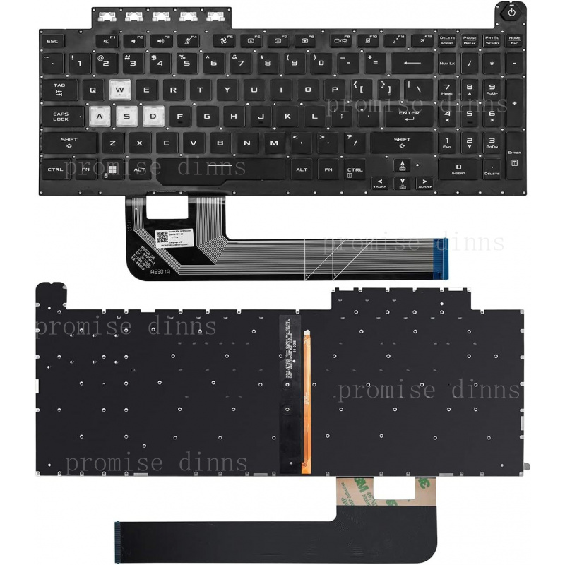 M USキーボード Asus TUF Gaming A17  - Gaming Keyboard Asus のレビューと価格