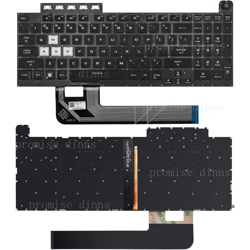 M USキーボード Asus TUF Gaming A17  - Gaming Keyboard Asus のレビューと価格