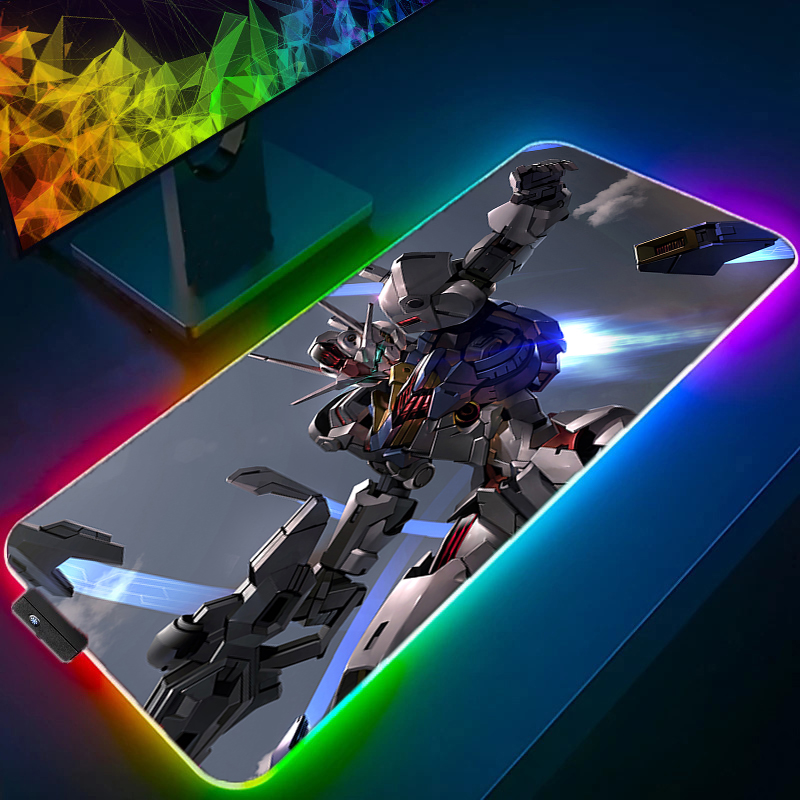 RGB マウスパッドゲーミング機動戦士ガンダム大型ディワンゲ - Gaming Keyboard And Mouse Mobile のレビューと価格