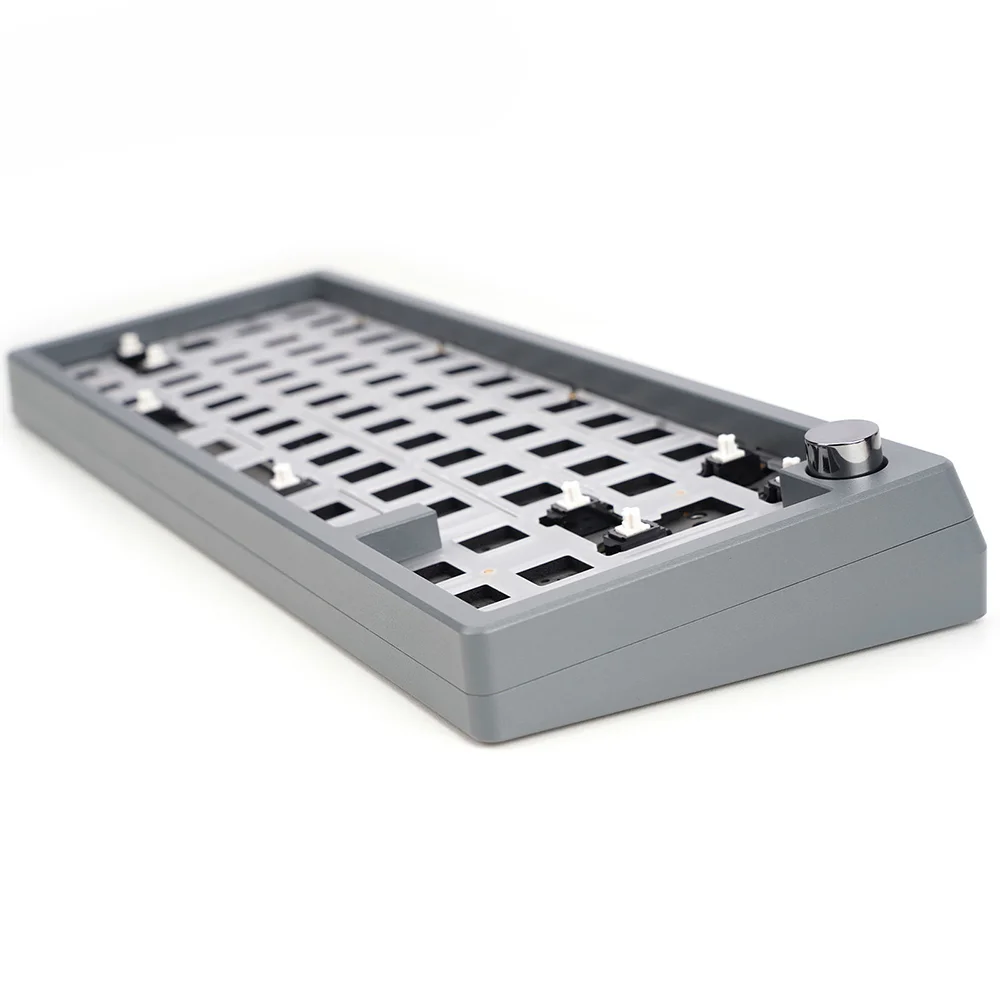 「カスタムメカニカルキーボードキットフルCNCアルミニウムケ - Aluminum Case 65 のレビューと価格
