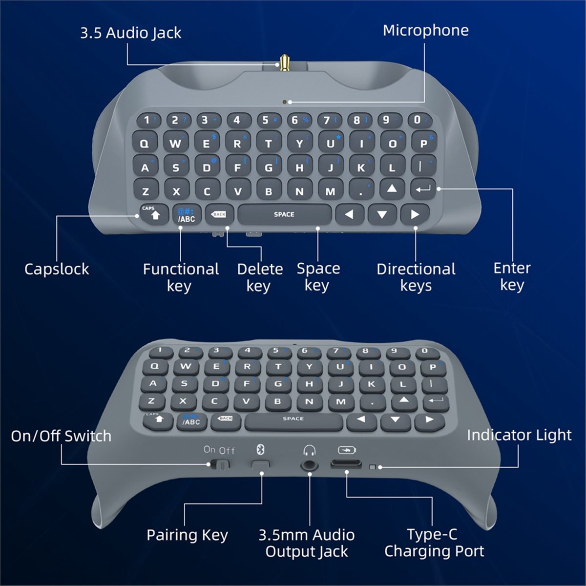 goodidea 3.5mm ゲーミングワイヤレスキーボード - Gaming Keyboard Mini のレビューと価格