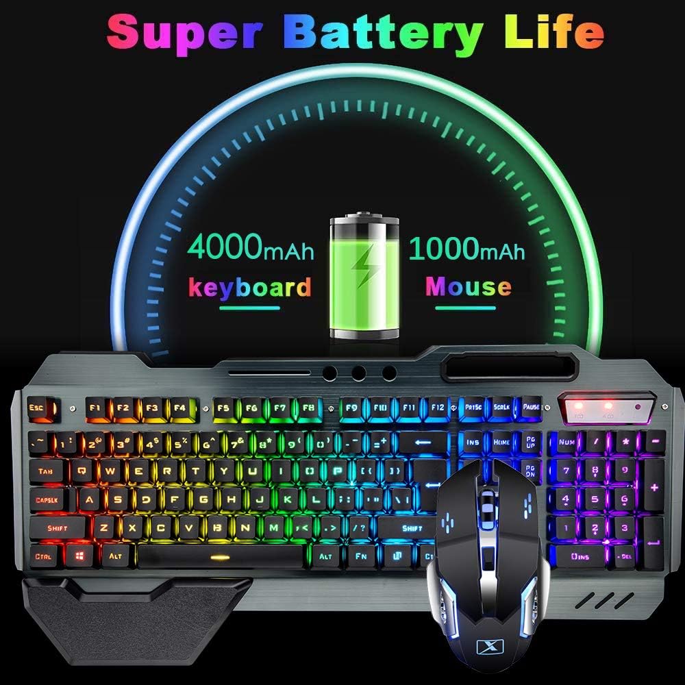 K680ワイヤレスゲーミングキーボードとマウスの組み合わせ、 - Gaming Keyboard And Mouse Wireless のレビューと価格