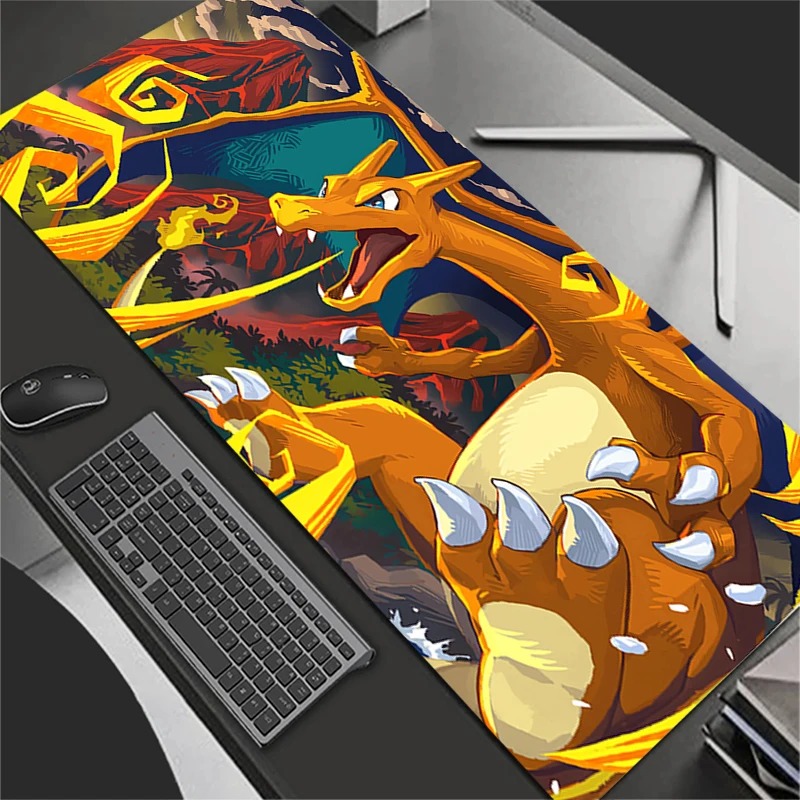 マウスパッド アニメ ゲームアクセサリー 大型カーペット ゲ - Gaming Keyboard En Mouse のレビューと価格