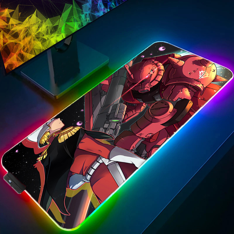 RGB 900*400 大型マウスパッドオフィス機動戦士ガン - Gaming Keyboard And Mouse Mobile のレビューと価格