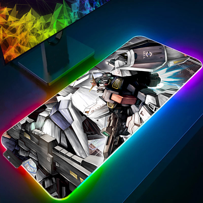 RGB 900*400 大型マウスパッドオフィス機動戦士ガン - Gaming Keyboard And Mouse Mobile のレビューと価格