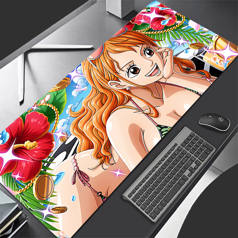 マウスパッドワンピース耐久性のあるアニメゲームアクセサリー  - Gaming Keyboard En Mouse のレビューと価格