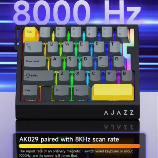 AK029 有線片手ゲーミングキーボード HE 磁気スイッチ - Gaming Keyboard Mini のレビューと価格