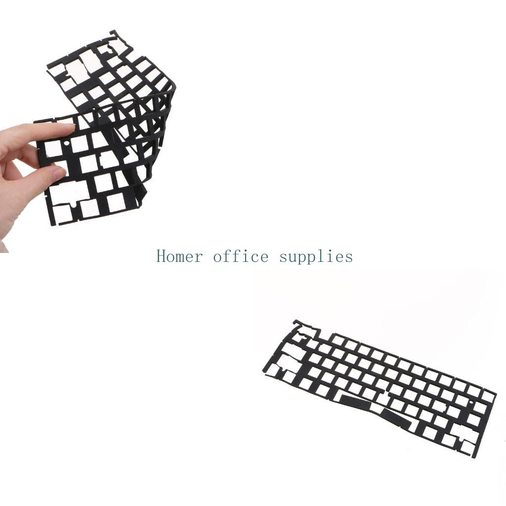 K43B 61 レイアウト メカニカル キーボード スイッチ - Foam Dampener Sheet のレビューと価格
