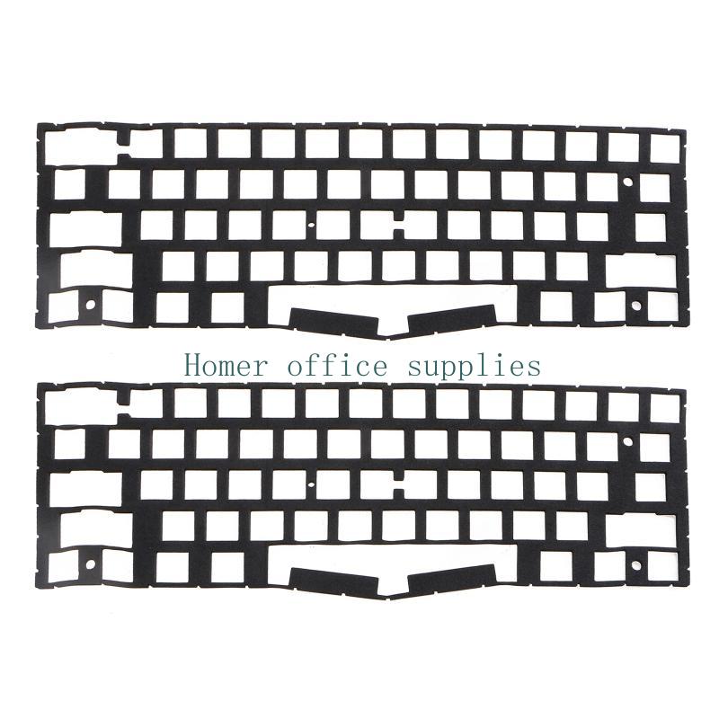 K43B 61 レイアウト メカニカル キーボード スイッチ - Foam Dampener Sheet のレビューと価格