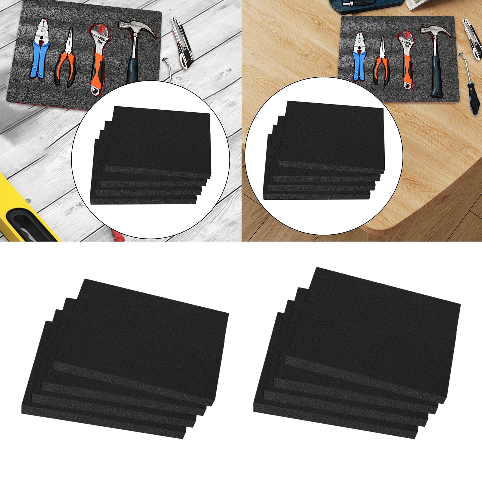 4x ポリウレタンフォームトレイパックフォームクッション D - Polyurethane Foam Sheet のレビューと価格