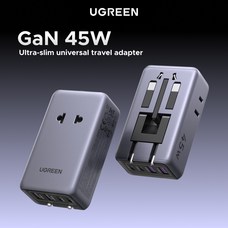 UGREEN GaN 45W ユニバーサルトラベルチャージャ - Gaming Keyboard Type C のレビューと価格
