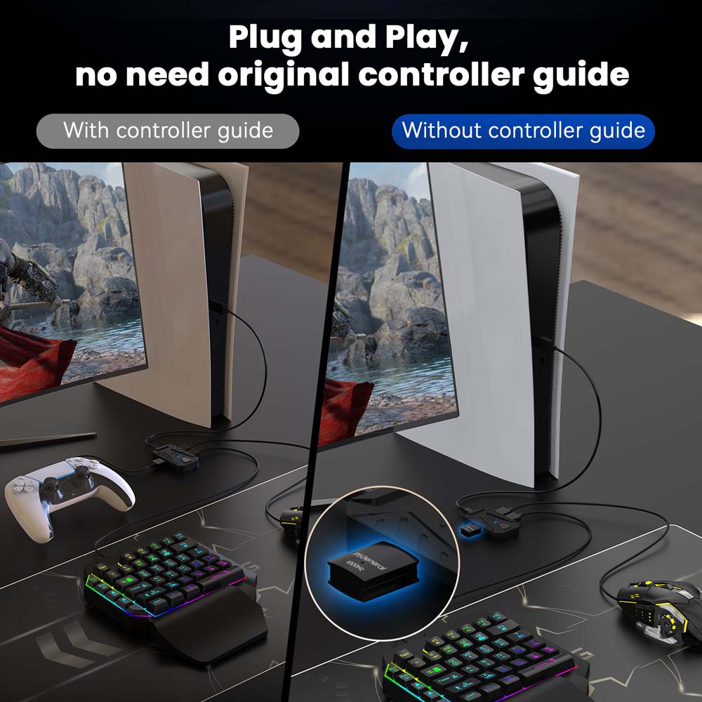 PS5 ゲーミングキーボードマウスコンボ USB タイプ C - Gaming Keyboard Type C のレビューと価格