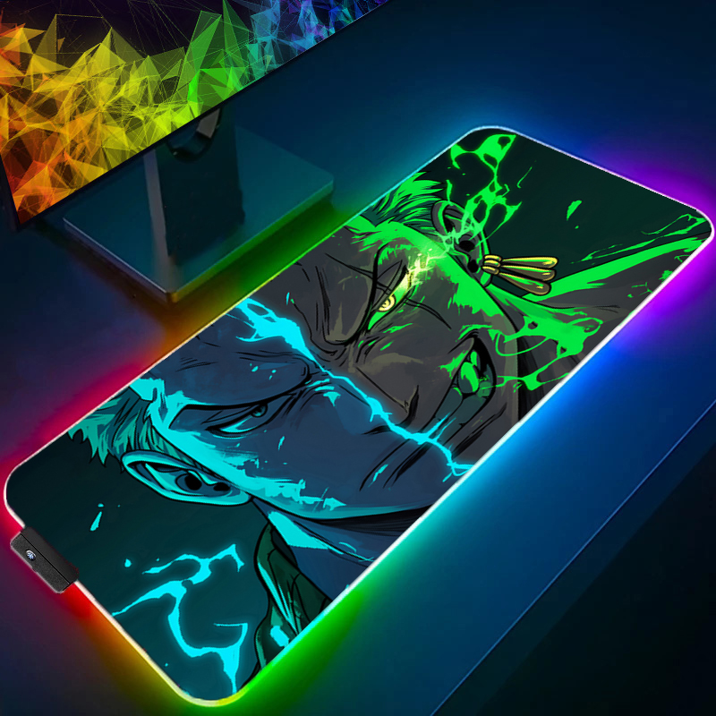 ワンピースゾロマウスパッド RGB ゲームアクセサリー Ga - Gaming Keyboard En Mouse のレビューと価格