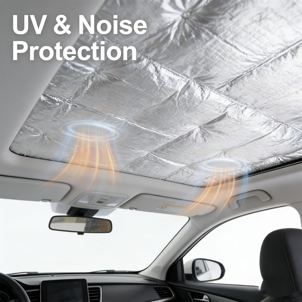 車の遮音マット 5/10 ミリメートル厚アルミ箔フォームヒー - Foam Dampener Sheet のレビューと価格