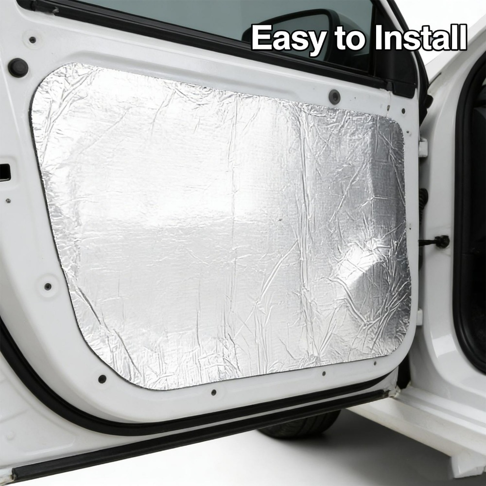 車の遮音マット 5/10 ミリメートル厚アルミ箔フォームヒー - Foam Dampener Sheet のレビューと価格