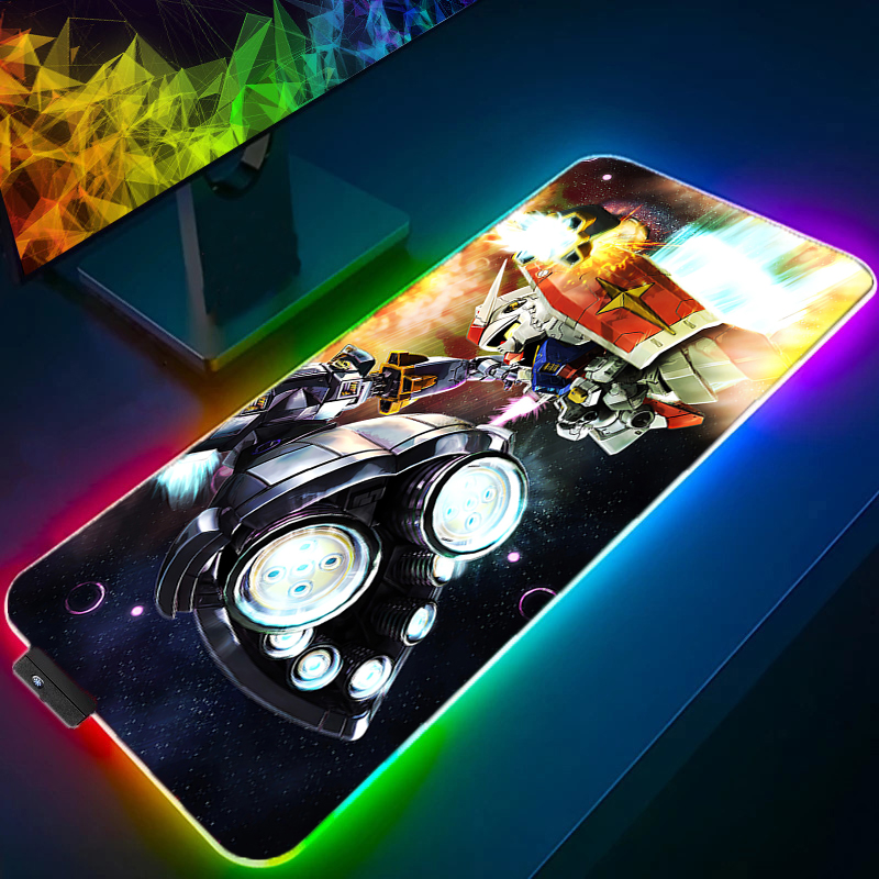 RGB マウスパッド大型ゲーマー XXL 機動戦士ガンダムキ - Gaming Keyboard And Mouse Mobile のレビューと価格