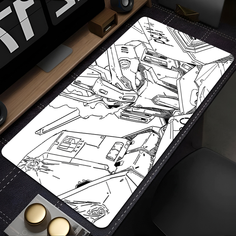 機械戦士ガンダム空中ゴムマウスパッドノンスリップマウスパッド - Gaming Keyboard Non Mechanical のレビューと価格