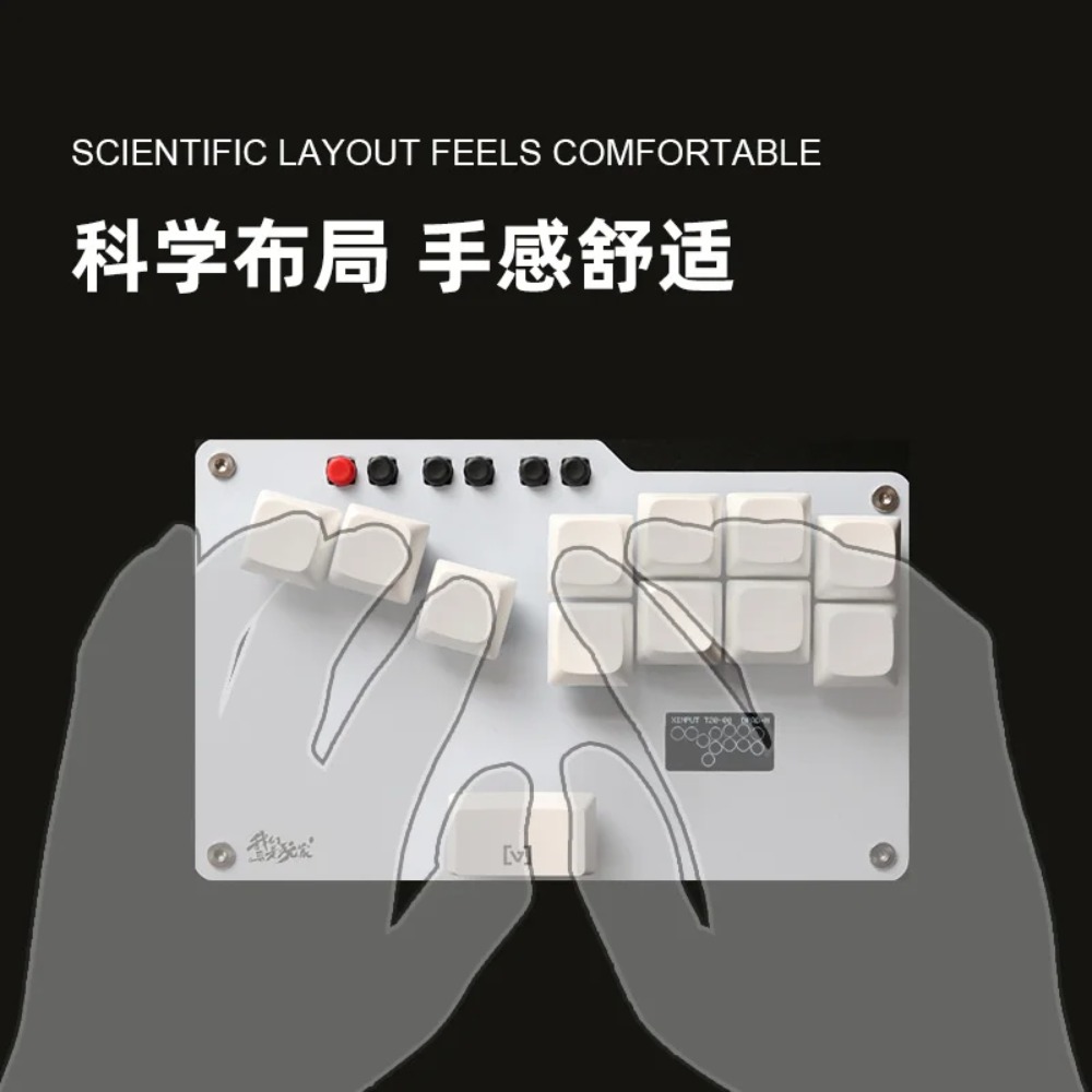 HitBox ミニキーボード ポータブルアーケードジョイステ - Gaming Keyboard Mini のレビューと価格