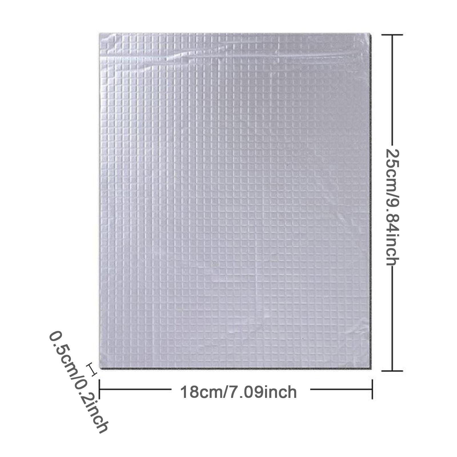 自己粘着カーマット遮音断熱パッド防水ゴムフォームノイズダンピ - Foam Dampener Sheet のレビューと価格