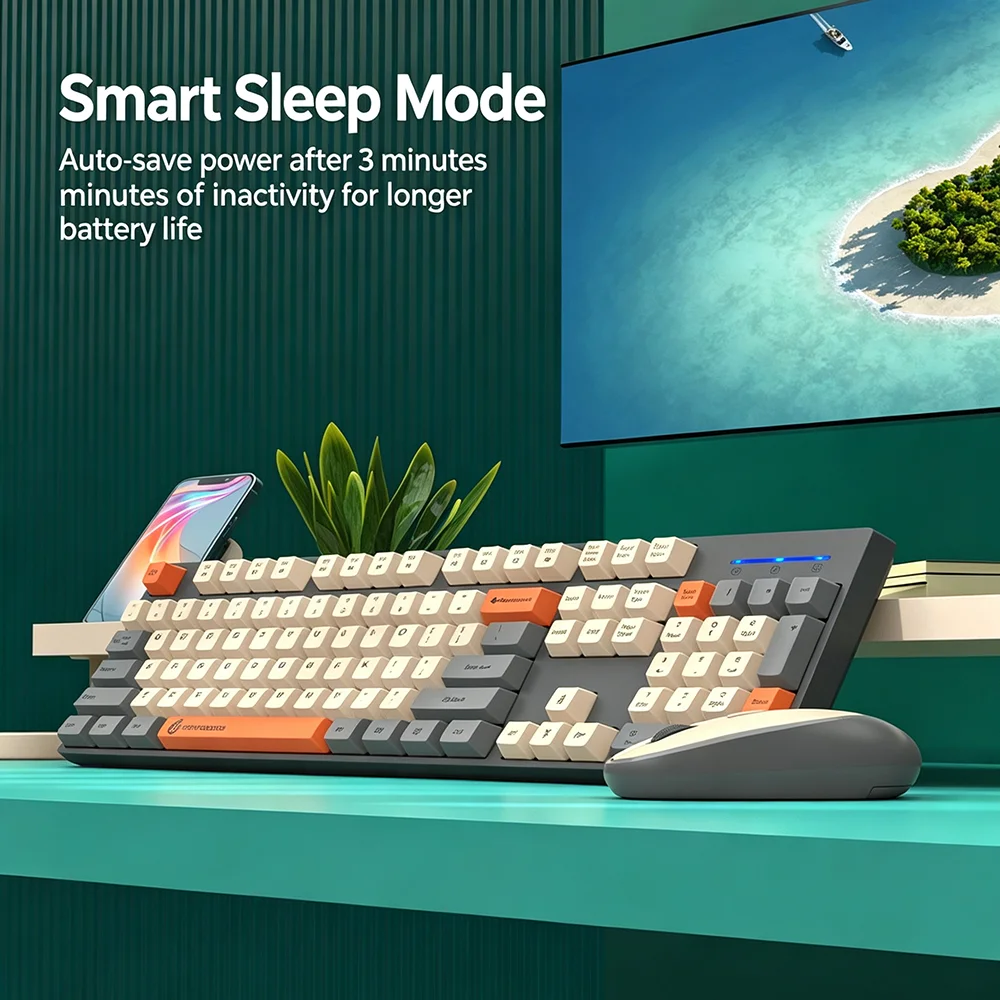 KEBIDUMEI 2.4G ワイヤレスキーボードとマウスの - Gaming Keyboard Mouse And Headset Combo のレビューと価格