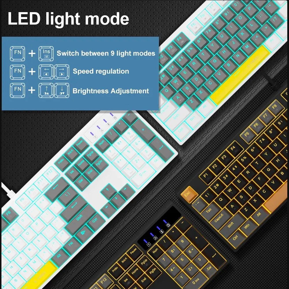 E-YOOSO Z14 USB メカニカルゲーミング有線キー - Gaming Keyboard E Yooso のレビューと価格