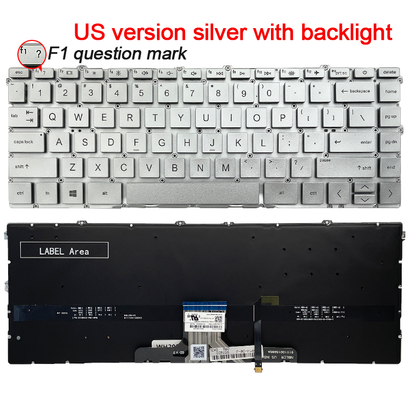 US/SP ノートパソコンのキーボード HP パビリオン x - Gaming Keyboard Hp のレビューと価格
