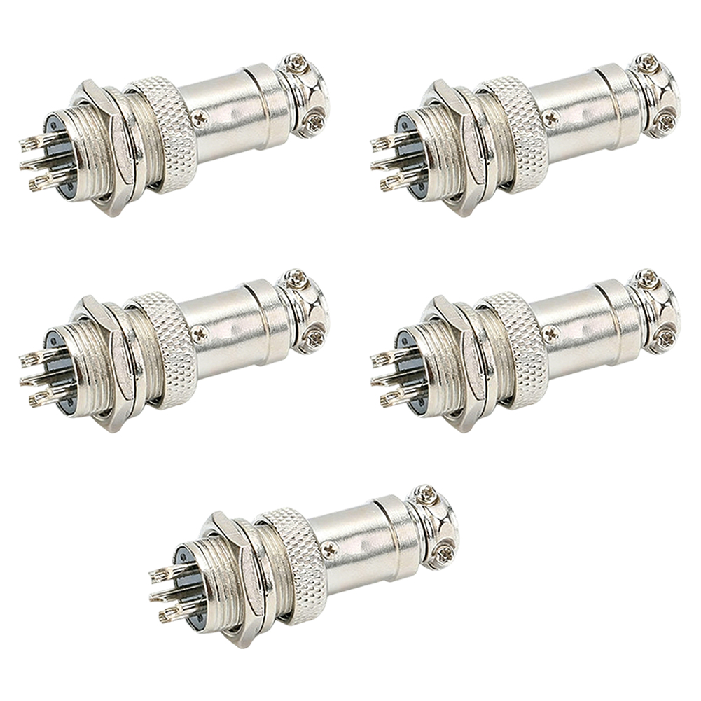 5 個 GX16 2/3/4/5 ピン航空プラグ-アダプター - Aviator Connector Kit のレビューと価格