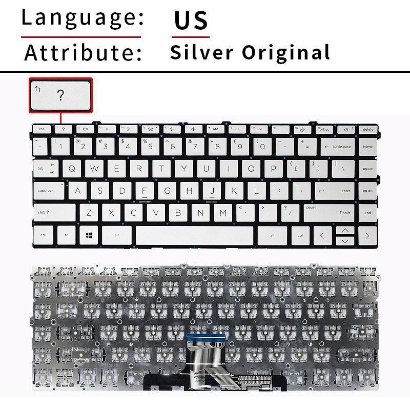 交換用 US/RU ロシア語バックライト付きキーボード HP - Gaming Keyboard E Yooso のレビューと価格