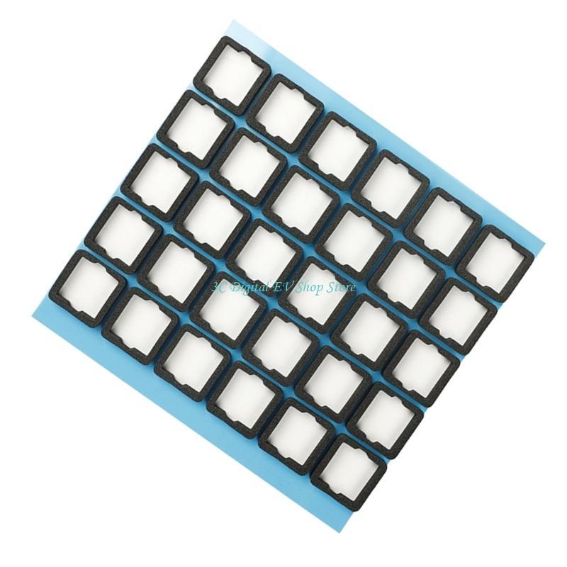 E74D 120 個サイレンサーパッドサイレンサーフォームサ - Foam Dampener Sheet のレビューと価格