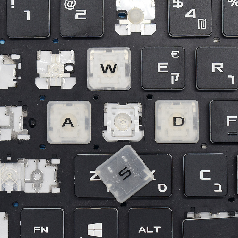 交換用キーキャップキーキャップゴムシザークリップヒンジ AS - Gaming Keyboard Hp のレビューと価格